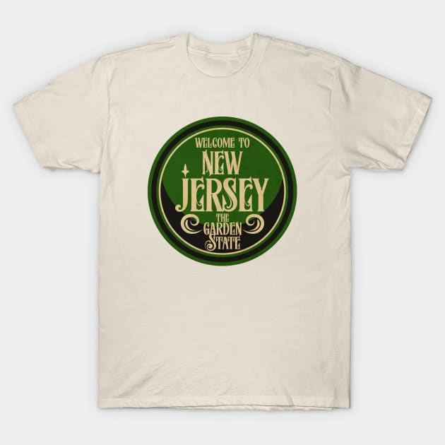 New Jersey, The Garden State T-Shirt by CTShirts